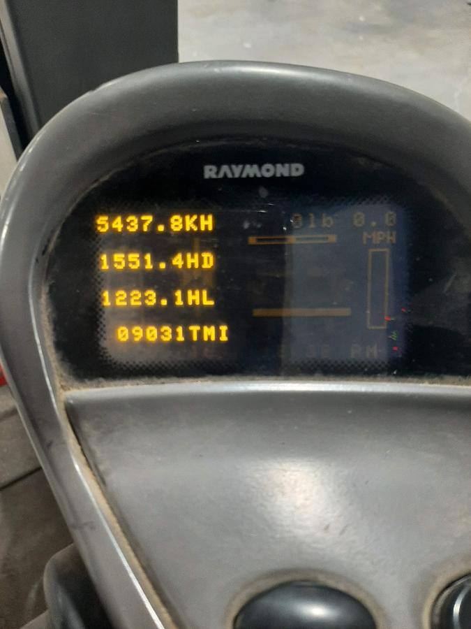 Used 2006 RAYMOND SA-CSR30T Electric Man Up Swing Reach Turret Forklift