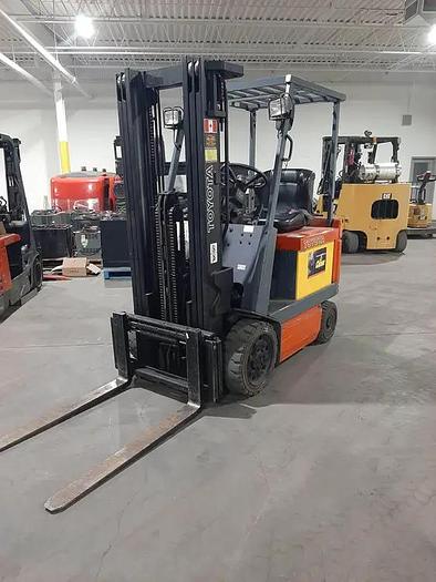 Used Toyota 5FBCU20 – 4000 lb. Electric Forklift