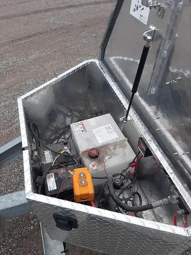 Used 2020 K-Trail 6’x12’ Galvanized Dump Trailer