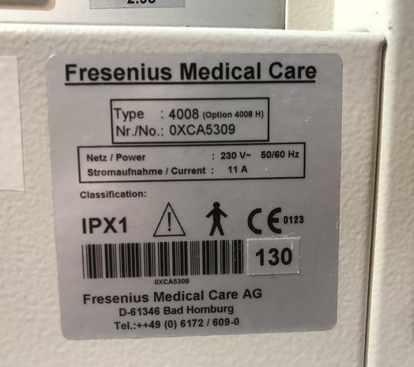 Gebraucht Fresinius-Dialyse-Gerät-4008 S H-5309