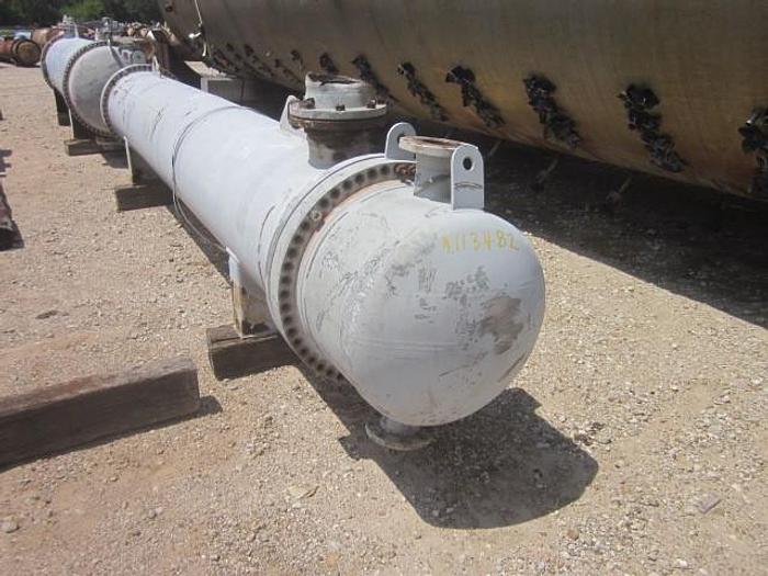 Used Used Ward Tank and Heat Exchanger approximately 966 square foot 316L stainless steel Shell and Tube Heat Exchanger