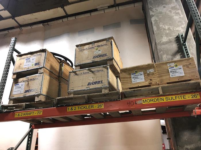 Used ANDRITZ ASSORTMENT OF REFINER PLATES