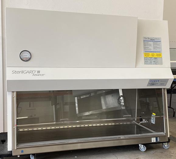 Used Baker SG603A 6ft A2 Class 2 Biosafety Cabinet w/UV & Stand FULLY TESTED