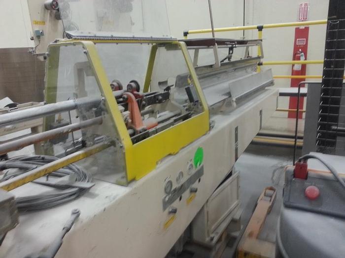 Used 100" WIDE PERINI TYPE 210 CORE MACHINE 2 PLY