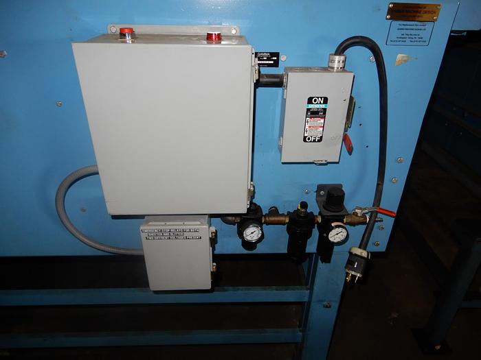 Used 72" ROSENTHAL SHEETER MDL. WA-S-6-EVA WITHOUT UNWIND