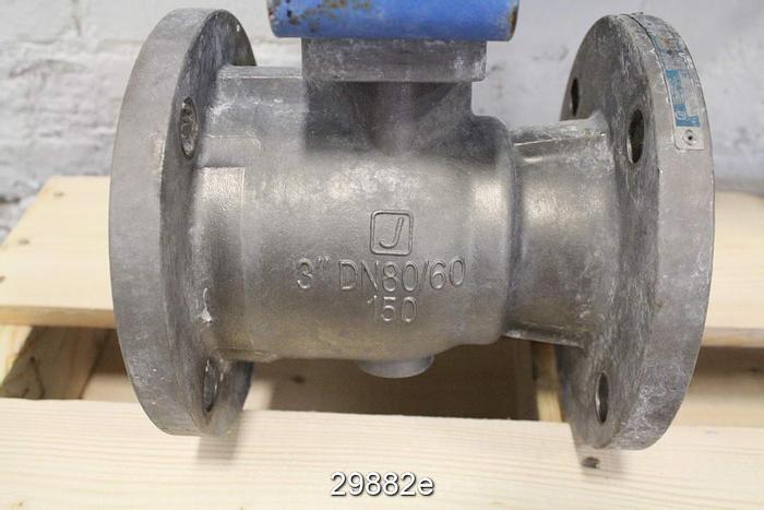 Used Neles Jamesbury 7150313600TTT2 3" Ball Valve #29882