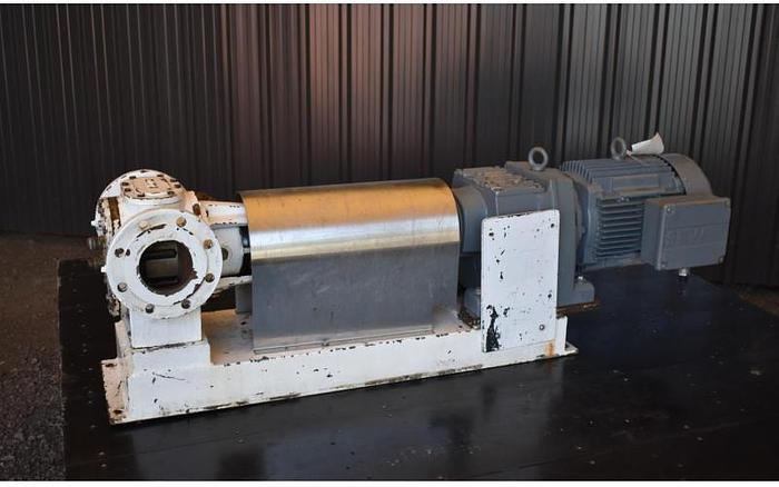 Used USED AASTED MIKROVERK CP CHOCOLATE GEAR PUMP, 3" X 3" INLET & OUTLET, CAST IRON