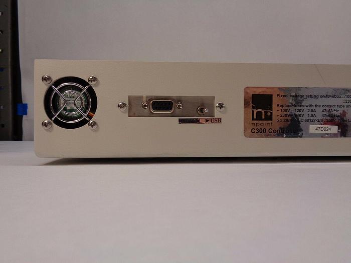 Used nPoint C-300 DSP Controller W/ Channels 1 & 2