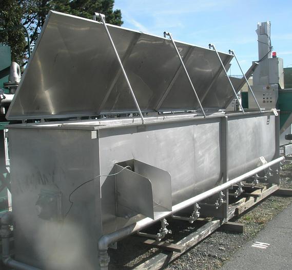 Used Blancher, Screw, 36" X 14', S/st, Steam, #S736790