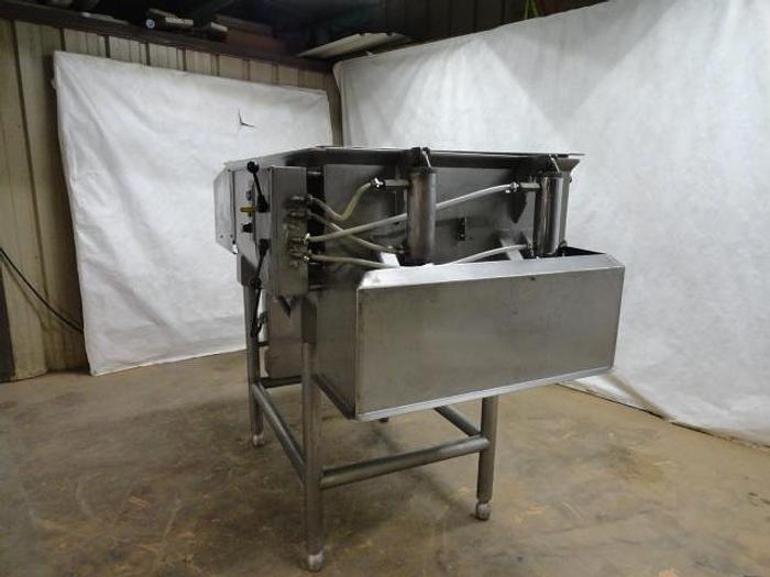Used Mepaco Dual Shaft Ribbon Blender; 1500Lbs, Refurbished