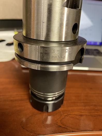 NEW-SECO 59306 5675 40120 HSK 100 ER40 COLLET CHUCK 3 g x mm \ kg
