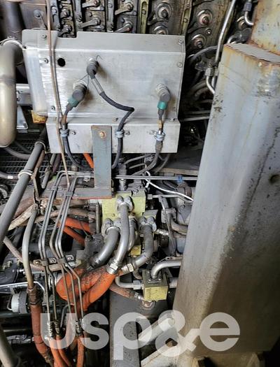 Used 42 MW 1993 Used GE LM6000 PA Natural Gas Power Plant Generator Set