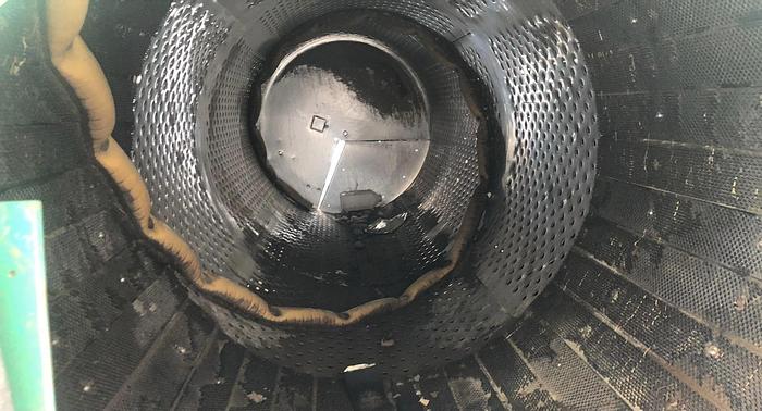 Used Reconditioned Herbert Root Vegetable Washer Stainless Steel 3m Barrel