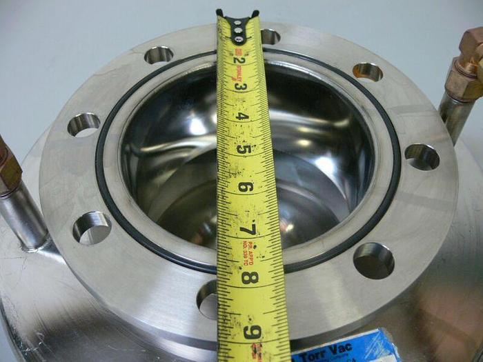 Used Torr Vac 856402 Stainless Steel High Vacuum Cold Trap