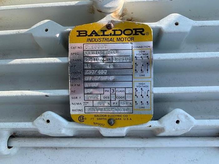 Used Rietz RP -12 15 Hp Stainless Steel Disintegrator RP-12K22