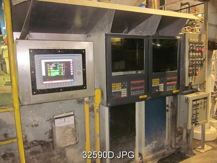 Used Manchester Complete Fourdrinier Paper Machine, 119" Wire Width #32590