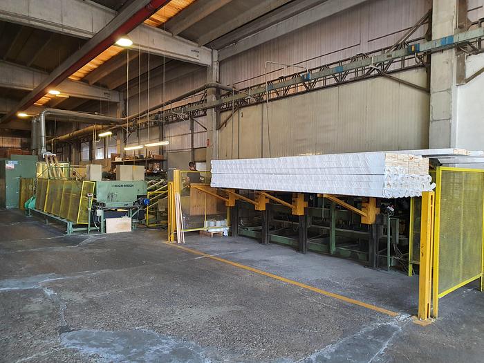 Used Weinig T&G production Linea produzione perline  Hydromat Super 30 B