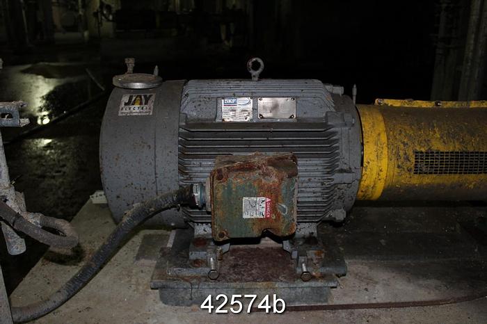 Used Toshiba B1004FLF3BSHD A/C Motor, 100 Hp, 1800 Rpm, 405T Frame #42574