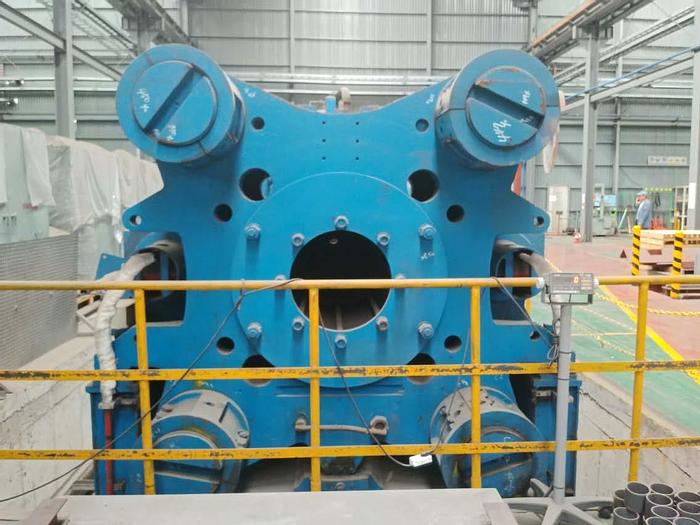 Used 4000 mton Schloemann Titanium Extrusion Press EX493 for Sale at