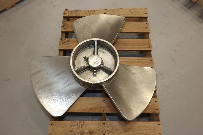 Used Mixpro 30VST-40-307 Side Mount Agitator Propeller #44142