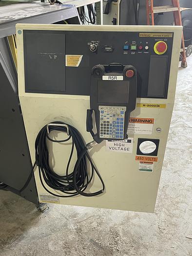 Used R2000iB/100P 6 AXIS ROBOT WITH R30iA CONTROLLER 3500 MM X 100 KG