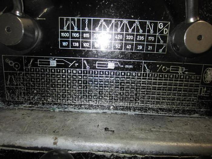 Used 17" X 60" VOEST, ENGINE LATHE