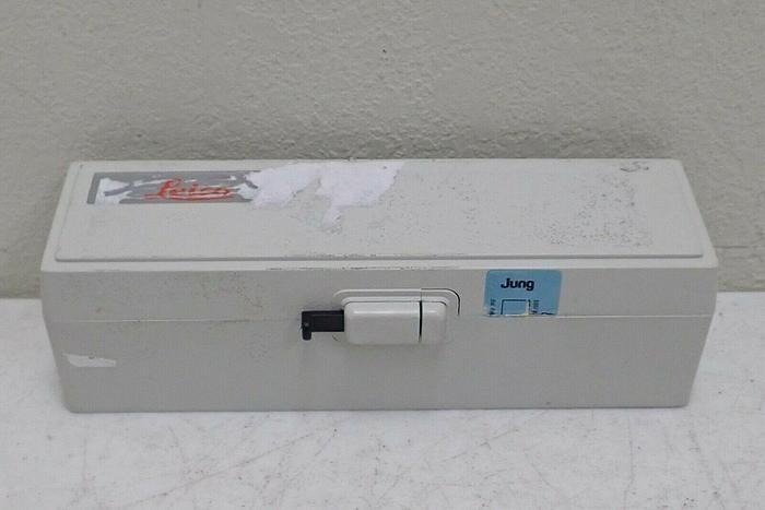 Used Reichert Jung Microtome Knife, Type C, 12cm, with Leica Case