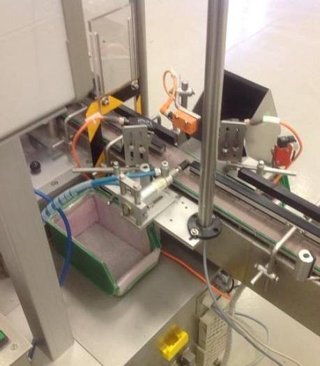 Used M 11558 D - Labeller BAUSCH + STRÖBEL ESF 1020 for Cylindrical Objects