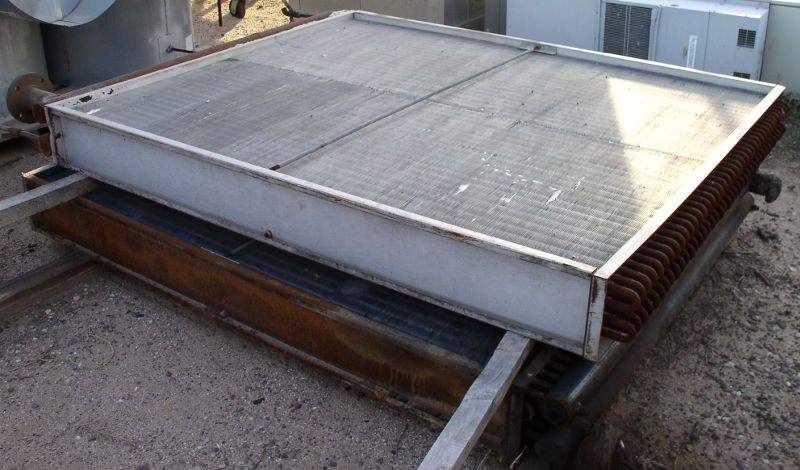 Used 60" x 72" Anscor Copper/Aluminium Radiator; S.O. # C-4940-9/85