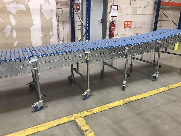 Gebraucht BLUME Scherenrollenbahn Auslaufrollenbahn 4 bis 8,5m