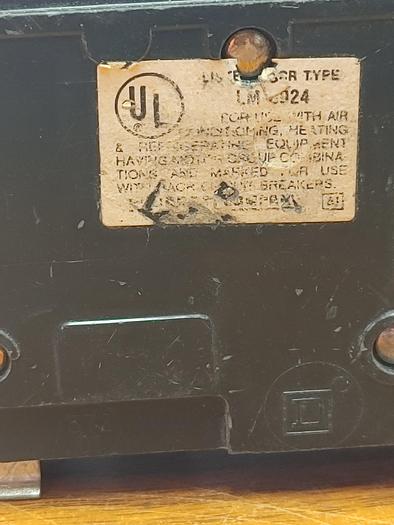 Parts Only Square D 60 AMP 3 Pole Circuit Breaker (B8)