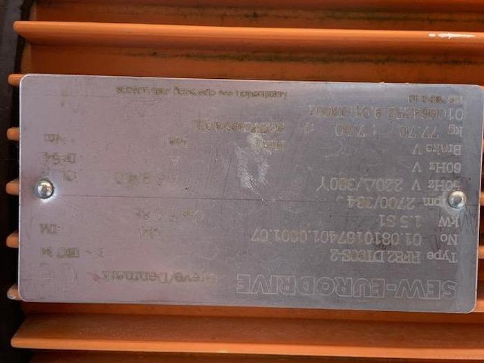 Used Rustfri 3 m3 procestank