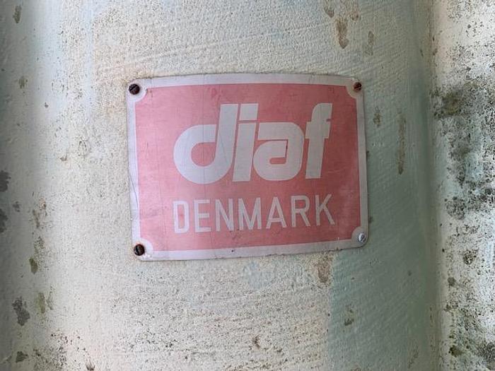 Used 4500 liters jerntank med Diaf dissolver