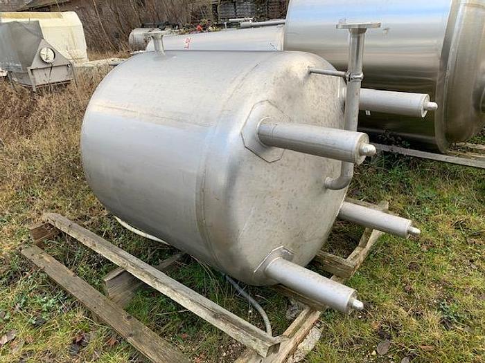 Used 1350 liters rustfri tank