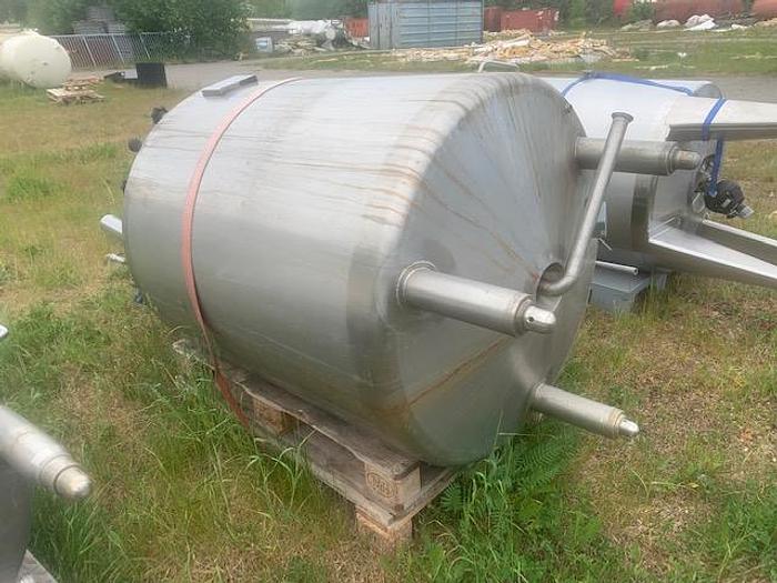 Used Rustfri 805 liters tryktank