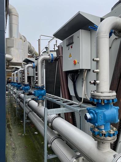 Used Thermokey tørkølere med 14 blæsere