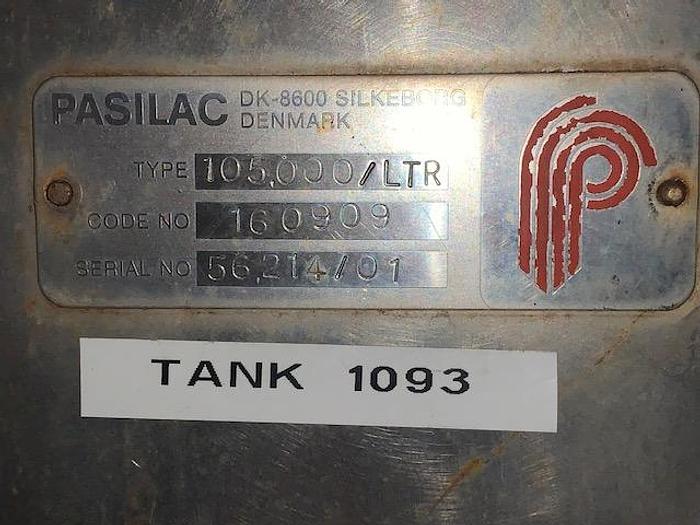 Used Rustfri 105 m3 tanke