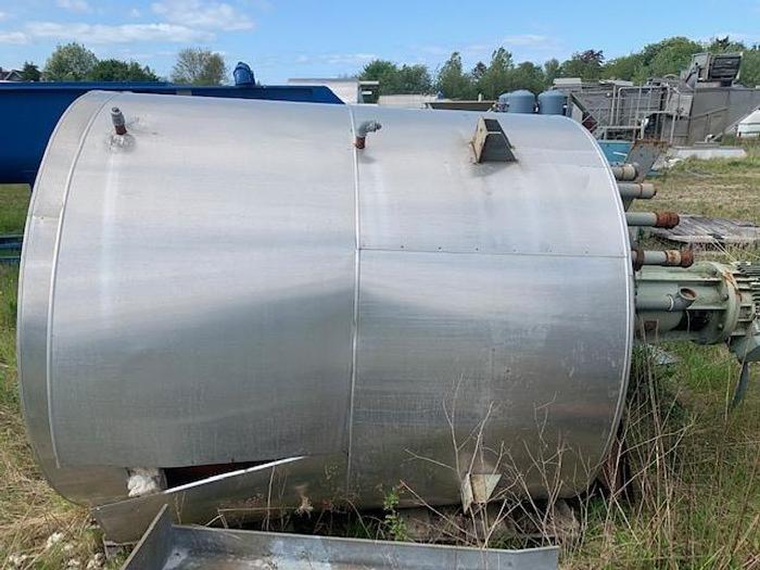 Used 4500 liters jerntank med Diaf dissolver