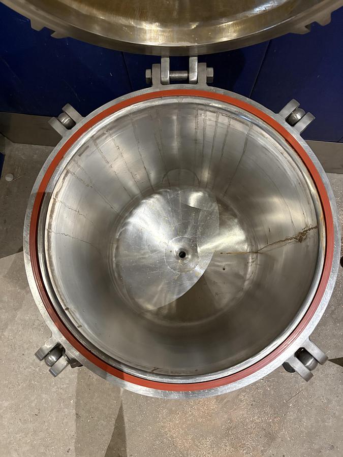 Used Rustfri opretstående 100 Liter kogegryde