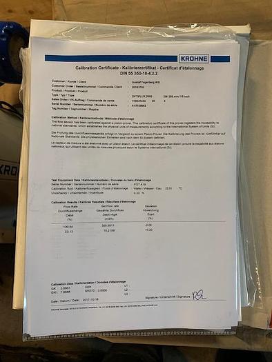 201'7 Krohne flowmålere