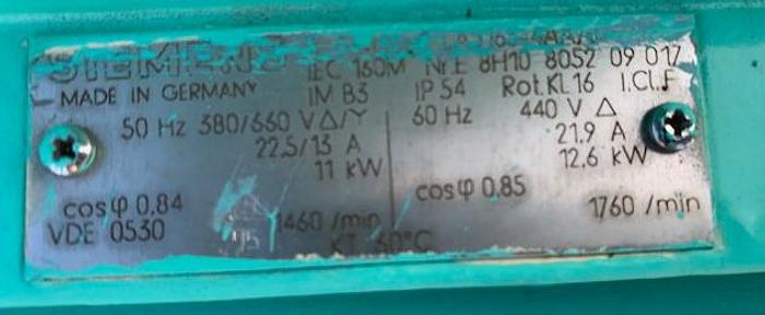 Used Lödige 2000 liters pulverblander