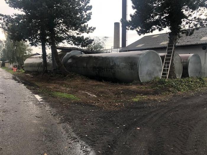 Used 50 m3 jerntank - isoleret.