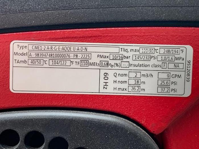 Used 2005 Grundfos CME 1-2