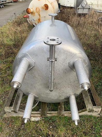 Used 1350 liters rustfri tank