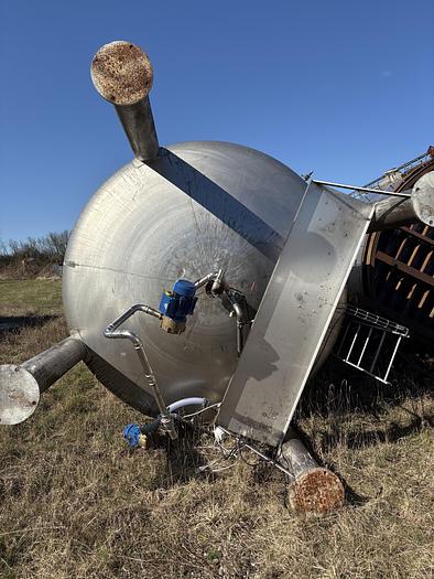 Used 50 m3 rustfri tank