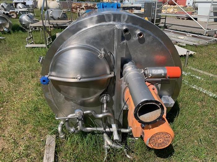 Used Rustfri 3 m3 procestank