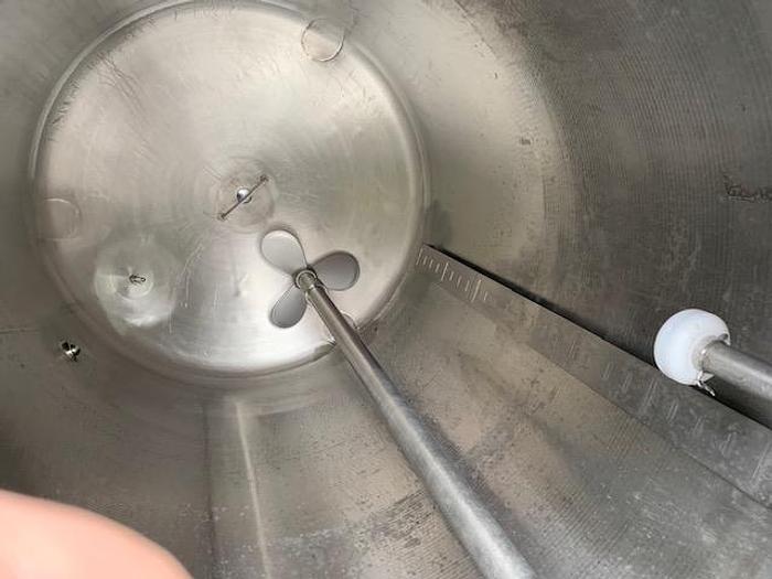 Used Rustfri 805 liters tryktank