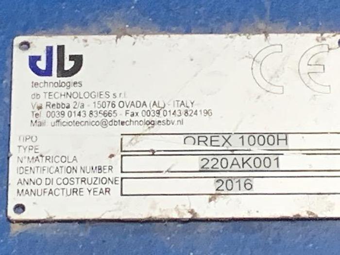 Used 2016 Anaergia Orex 1000 H