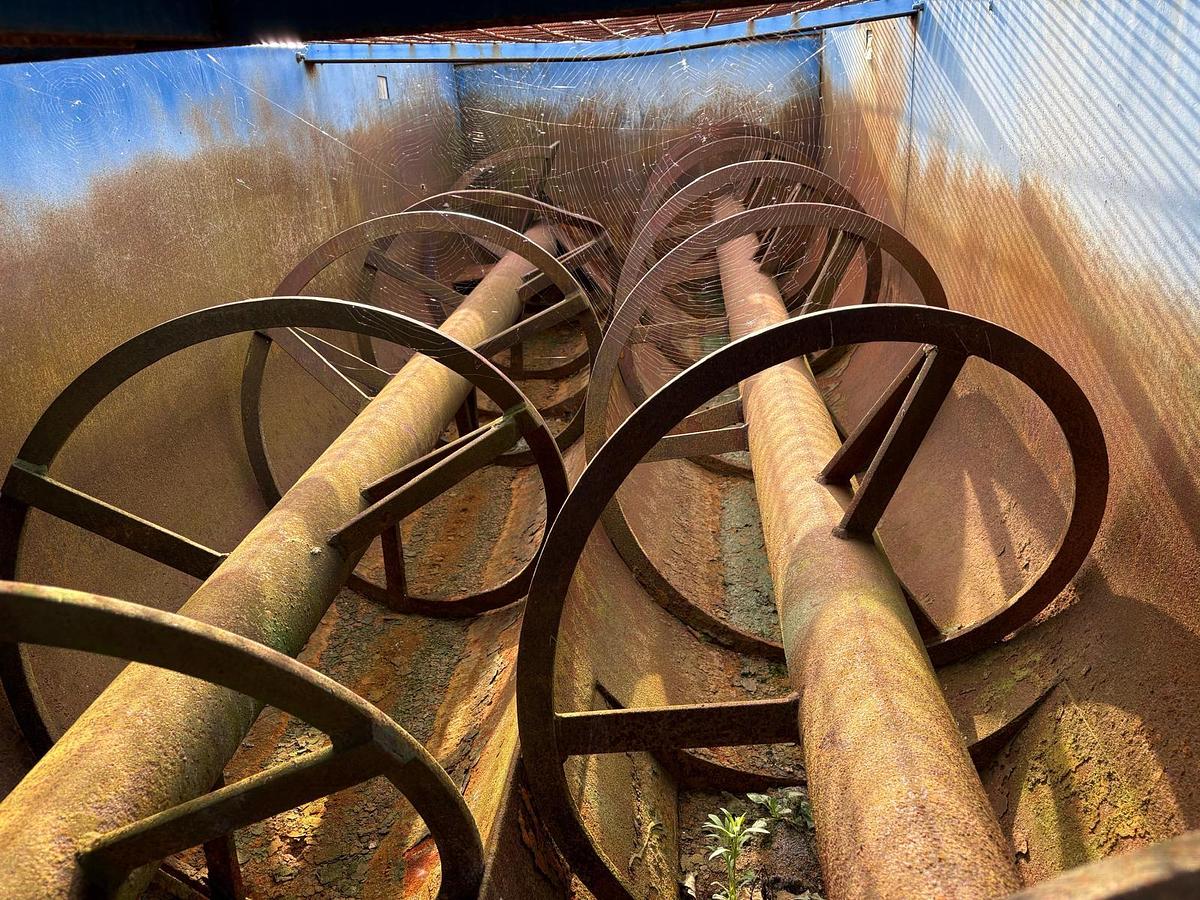 Used 6 m3 dobbelt skærs mixer