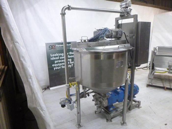 Used Mixing Tank w/Waukesha Pump